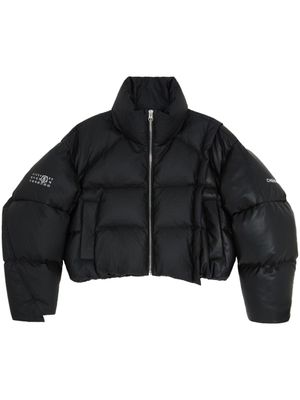 MM6 Maison Margiela x Chen Peng doudoune à coupe courte - Noir