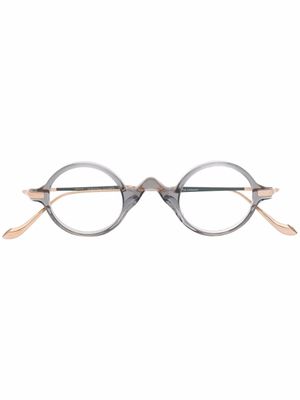 Matsuda lunettes de vue à monture ronde - Gris