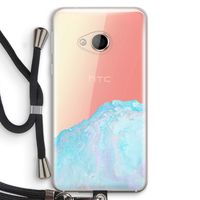 Fantasie pastel: HTC U Play Transparant Hoesje met koord