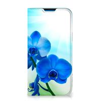 iPhone 14 Pro Max Smart Cover Orchidee Blauw - Cadeau voor je Moeder