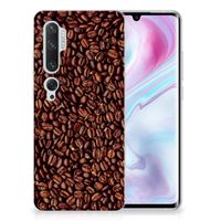 Xiaomi Mi Note 10 Pro Siliconen Case Koffiebonen - thumbnail