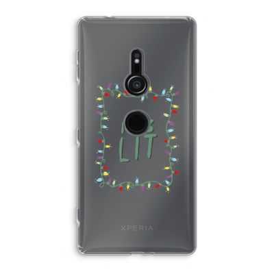 It's Lit: Sony Xperia XZ2 Transparant Hoesje