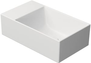 Ben Stelvio mat witte fontein met doorslaanbaar kraangat 40x23x12cm