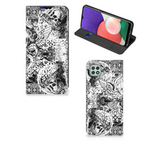 Mobiel BookCase Samsung Galaxy A22 5G Skulls Angel - thumbnail