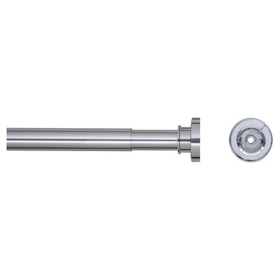 Douchegordijnstangset Seallux diameter 28 mm 80-130 cm Chroom