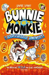 Bunnie vs Monkie en de doorgedraaide dimensies! (Hardback)