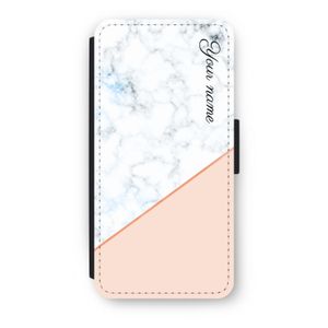 Marmer in stijl: iPhone 7 Flip Hoesje