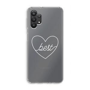 Best heart pastel: Samsung Galaxy A32 5G Transparant Hoesje