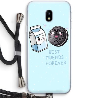 Best Friend Forever: Samsung Galaxy J3 (2017) Transparant Hoesje met koord