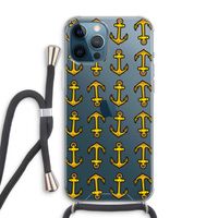 Musketon Anchor: iPhone 12 Pro Max Transparant Hoesje met koord