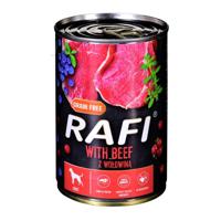 Dolina Noteci Rafi met rundvlees, cranberry en bosbes - nat hondenvoer - 400g