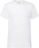 Fruit Of The Loom F270 Valueweight V-Neck T - White - M