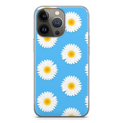 Margrietjes: iPhone 13 Pro Transparant Hoesje