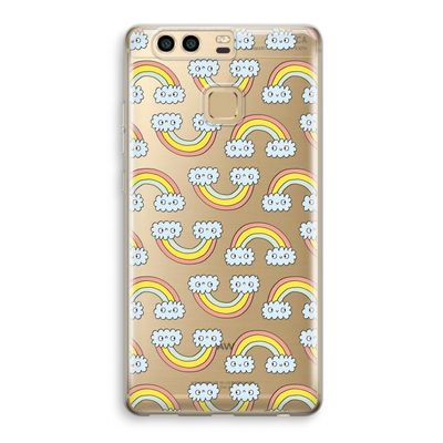 Regenboog: Huawei P9 Transparant Hoesje