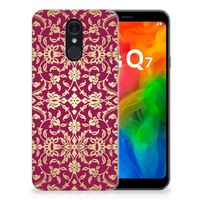 Siliconen Hoesje LG Q7 Barok Pink - thumbnail