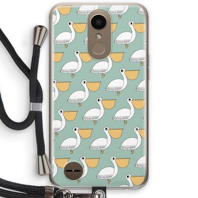 Pelican: LG K10 (2017) Transparant Hoesje met koord