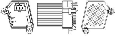 Regelaar, interieurventilator ABR33000S