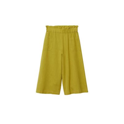 Mango Kids broek heldergeel Mango Kids broek heldergeel