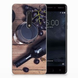 Nokia 5 Siliconen Case Wijn