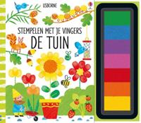Stempelen met je vingers De Tuin (Hardback)