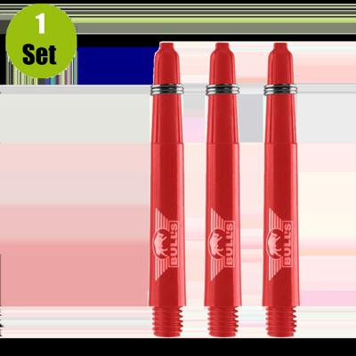 Bulls Bulls Nylon Dartshaft Dura - Rood