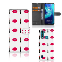 Motorola G8 Power Lite Telefoon Hoesje Lipstick Kiss