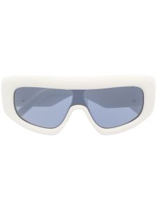 Palm Angels Eyewear lunettes de soleil oversize Carmel - Blanc