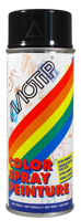 MOTIP Deco Lak | Hoogglans | RAL 9005 | 400ml - 01602 MOTIP Deco Lak | Hoogglans | RAL 9005 | 400ml - 01602