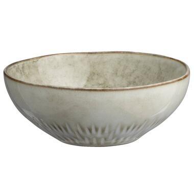 Schaaltje Bodhi - beige stoneware - Ø18,5 cm - Leen Bakker