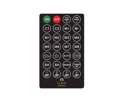 Lumedi Premium Duo afstandsbediening