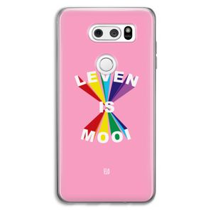 Het Leven Is Mooi: LG V30 Transparant Hoesje
