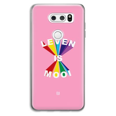 Het Leven Is Mooi: LG V30 Transparant Hoesje