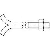 TOOLCRAFT TO-6855273 Fundatie einden M8 150 mm DIN 529 Staal Verzinkt 50 stuk(s) - thumbnail