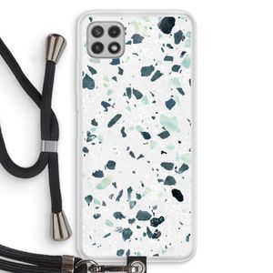 Terrazzo N°2: Samsung Galaxy A22 4G Transparant Hoesje met koord