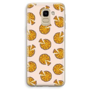 You Had Me At Pizza: Samsung Galaxy J6 (2018) Transparant Hoesje