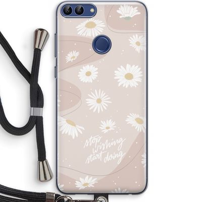 Daydreaming becomes reality: Huawei P Smart (2018) Transparant Hoesje met koord