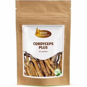 Cordyceps Plus | 60 capsules | Vitaminesperpost.nl