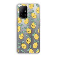 Citroenen: Oppo A94 5G Transparant Hoesje