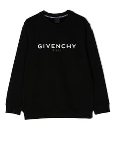 Givenchy Kids sweat à logo imprimé - Noir