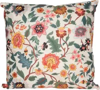 Anna&apos;s Collection buitenkussen vintage bloemen 60x60cm multi