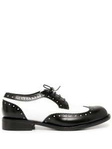 Comme Des Garçons Comme Des Garçons richelieus à détails de perforations - Noir