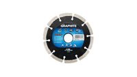 Graphite 57H608 Diamantschijf 180x22x8,0x2,4mm, Segment, Gelaserd, MPA EN13236