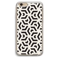 Crazy pattern: iPhone 6 Plus / 6S Plus Transparant Hoesje