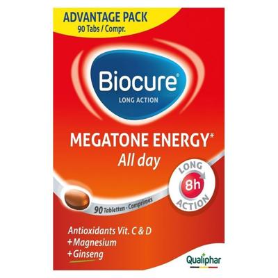 Biocure Long Action Megatone Energy 90 Tabletten