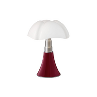 Martinelli Luce Minipipistrello Tafellamp LED met dimmer - Rood - thumbnail