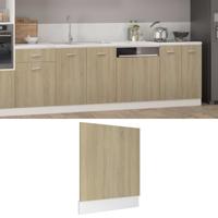 Vaatwasserpaneel Lyon 59,5x3x67 cm sonoma eikenkleurig