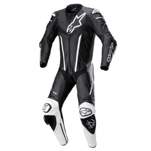 ALPINESTARS Fusion 1PC Suit, 1-delig motorpak, Zwart-Wit