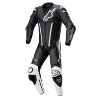 ALPINESTARS Fusion 1PC Suit, 1-delig motorpak, Zwart-Wit - thumbnail