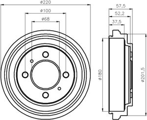 Textar Remtrommel 94020900