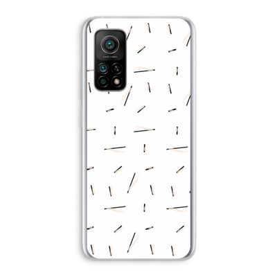 Hipster stripes: Xiaomi Mi 10T 5G Transparant Hoesje
